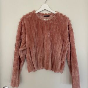 Zara pink cozy sweater